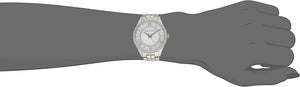 Michael Kors Women's Lauryn Stainless Steel Quartz Stainless-Steel Strap, Silver, 16 Casual Watch (Model: MK3900)