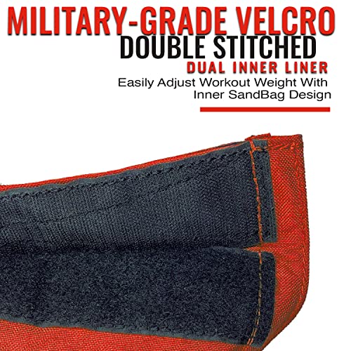 BRAYFIT Sandbags for Strength Training - Cross Training Weight Workout Equipment for Home Gym - Adjustable Fitness Gear Including Exercise Mobile App, Double Stitched Premium Strap Reinforcement