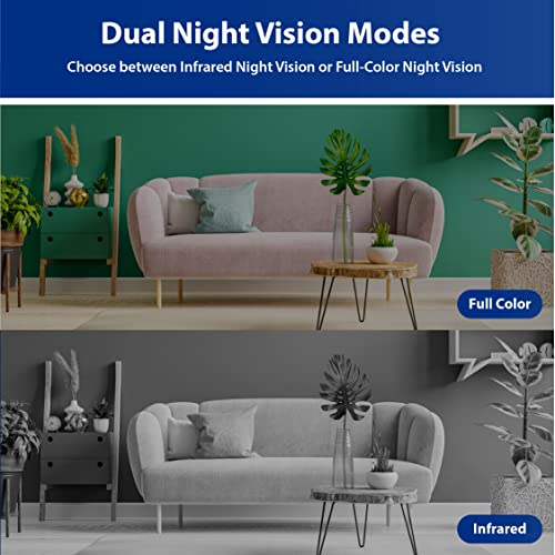 VULNiX E27 Light Bulb Camera WiFi Outdoor Indoor 1080p 360 Degree Panoramic Smart Home Security Wireless Smartbulb Cam Dome Surveillance IP HD CCTV Night Vision Lightbulb Socket Bombillo Camara