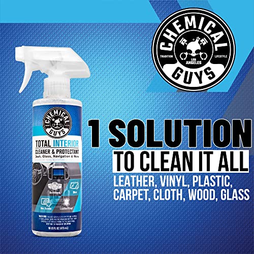 Chemical Guys SPI22016 Total Interior Cleaner and Protectant, Safe for Cars, Trucks, SUVs, Jeeps, Motorcycles, RVs & More, 16 fl. oz