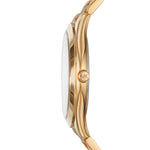 Michael Kors Women's Slim Runway Gold-Tone Watch MK3493