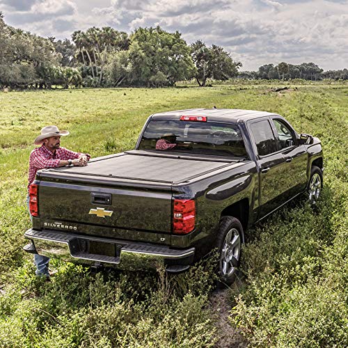 Roll N Lock M-Series Retractable Truck Bed Tonneau Cover | LG531M | Fits 2016 - 2023 Toyota Tacoma (w/o OE track system or Trail Edition) 6' 2" Bed (73.7")