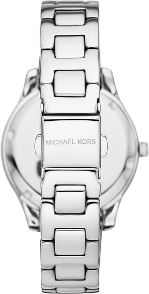 Michael Kors Women's Liliane Quartz Watch with Stainless Steel Strap, Two-Tone, 16 (Model: MK4556)