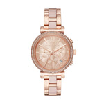 Michael Kors Women's Sofie Display Analog Quartz Rose Gold Watch (Model: MK6560)