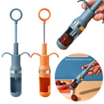 Creative Red Date Pitting Device Kitchen Gadget Fruit Pit Separator Manual Push Type Quick Core Remover Kitchen Accessories