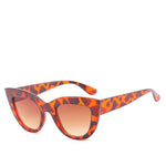 JIFANPAUL Brand Designer Vintage Cat Eye Sunglasses Female Trendy Glasses Personality Cat-eye Sunglasses Anti-blue Light UV400