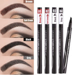 4D Imitation Ecological Eyebrows Pen Natural Waterproof Lasting 4D Hair-like Eyebrow Tattoo Pen Fine Sketch Liquid Lazy Eye Brow
