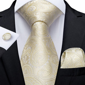 DiBanGu Men Tie Solid Pink Color Formal Wedding Necktie Silk Jacquard Woven Tie Handkerchief Cufflinks For Men Business Suit