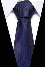 Luxury Wedding Ties 7.5cm Men&#39;s Classic Tie Silk Jacquard Woven Tie Set Business Necktie Accessories Men Necktie