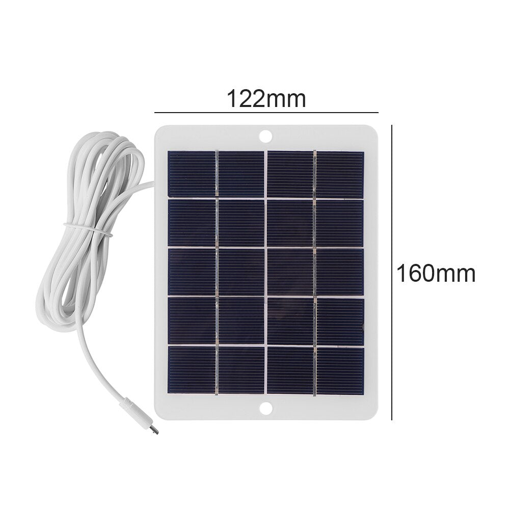 USB Solar Panel Study Silicon Battery Charger Outdoor Travel USB Polysilicon DIY Solar Panel for Light Mobile Phone Battery