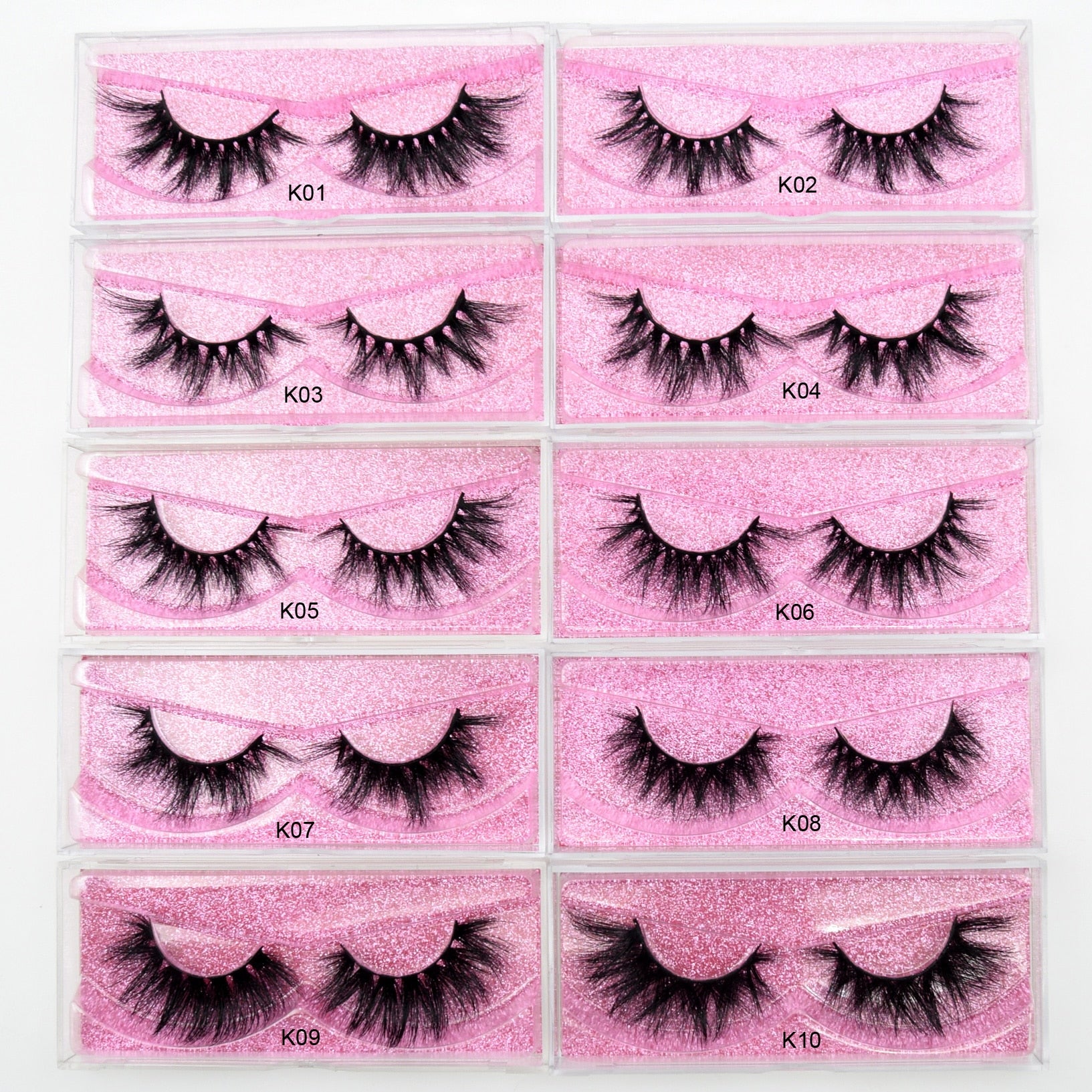 Visofree Mink Lashes 3D Mink Eyelashes 100% Cruelty free Lashes Handmade Reusable Natural Eyelashes Popular False Lashes Makeup