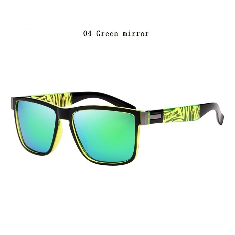 Men And Women High-Quality Polarized Sunglasses Fashion Pattern Retro Brand Designer Sun Glasses UV400 Anti-glare Mirror Eyewear