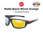 VIVIBEE Men Photochromic Sunglasses Black Sports Goggles Women Color Changing Polarized Driving 2022 Discoloration Sun Glasses