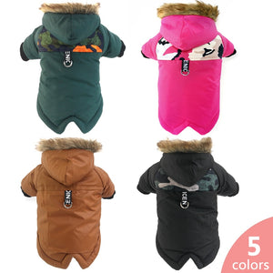Winter Pet Dog Clothes Warm For Small Dogs Pets Puppy Costume French Bulldog Outfit Coat Waterproof Jacket Chihuahua Clothing