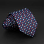 Novelty Ties Men&#39;s Formal 7cm Soft Silk Necktie Paisley Floral Dots Business Wedding Neck Tie Gravatas Daily Wear Accessory Gift