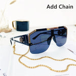 2021 New Fashion Big Square Sunglasses Men Style Gradient Trendy Driving Retro Brand Design Sun Glasses UV400 Wholesale Dropship