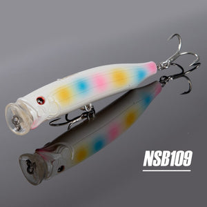 Noeby Feed Popper Spinning Fishing Lure Topwater 100mm20g 120mm29g 150mm55g  Artificial Hard Bait for Pike Tuna Fishing Lures