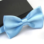 Wedding Men Bowtie Solid Color Business Necktie Boy Bow Tie Male Dress Shirt Ties For Men Butterfly Ties For Men High Quality
