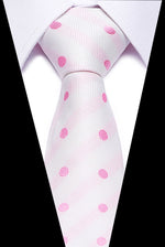 Luxury Wedding Ties 7.5cm Men&#39;s Classic Tie Silk Jacquard Woven Tie Set Business Necktie Accessories Men Necktie