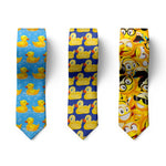 Men&#39;s Yellow Rubber Duck Tie 3D Printed Necktie From Hot TV Show How I Met Your Mother Men Gifts Business Suit Ties Neckwear