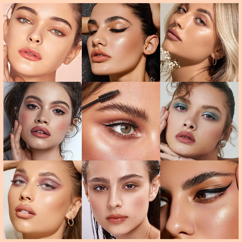 O.TWO.O Eyebrow Gel Wax Brow Soap 4 Color Tint Eyebrow Enhancer Natural Makeup Soap Brow Sculpt Lift Make-up for Women