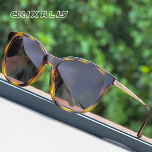 CRIXALIS Square Polarized Sunglasses For Women 2021 Brand Design Anti Glare Driving Retro Sun Glasses Men UV400 zonnebril heren