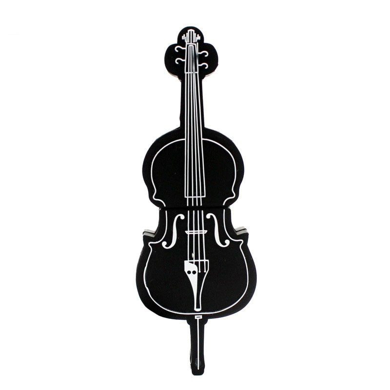 JASTER Music note pen drive  musical instrument usb flash drive pendrive 4GB 8GB 16GB 32GB cartoon memory stick U disk gift
