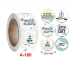 500pcs Party Round Thank You Stickers Envelope Seal Labels Gift Packaging decor Birthday Party Scrapbooking Stationery Sticker