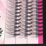 60pcs Individual Cluster EyeLashes Professional Makeup Grafting Fake False Eyelashes for eyelash extensions false eyelashes tabs