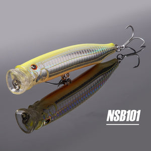 Noeby Feed Popper Spinning Fishing Lure Topwater 100mm20g 120mm29g 150mm55g  Artificial Hard Bait for Pike Tuna Fishing Lures