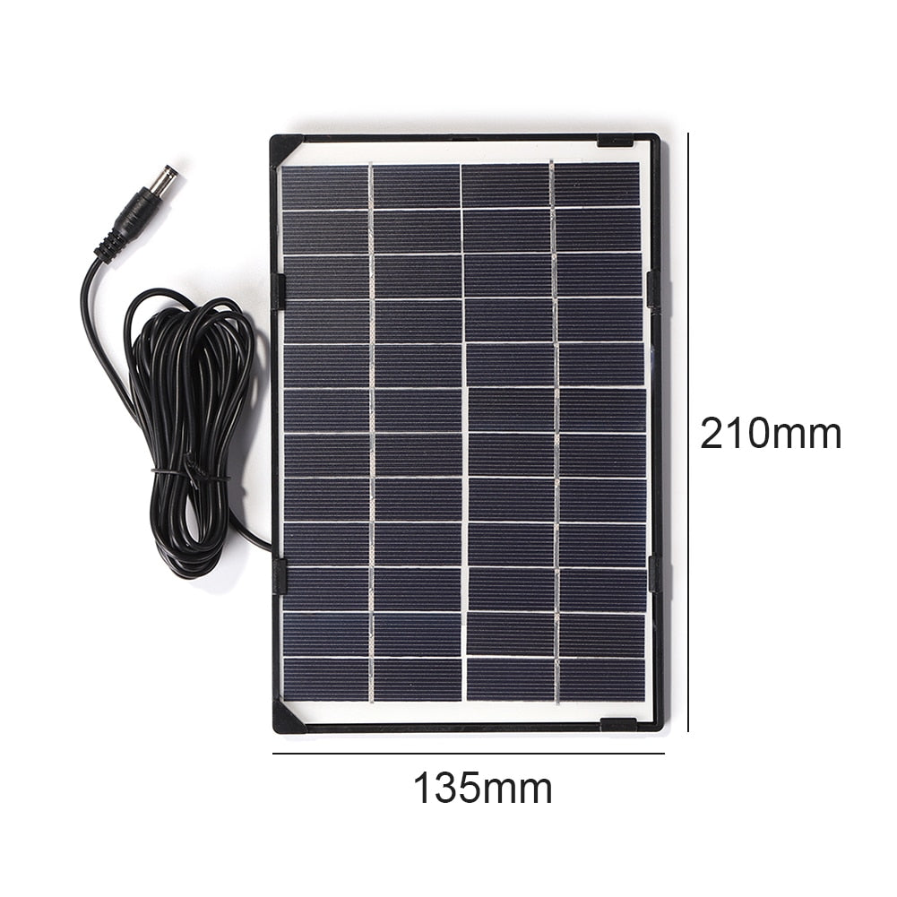 USB Solar Panel Study Silicon Battery Charger Outdoor Travel USB Polysilicon DIY Solar Panel for Light Mobile Phone Battery