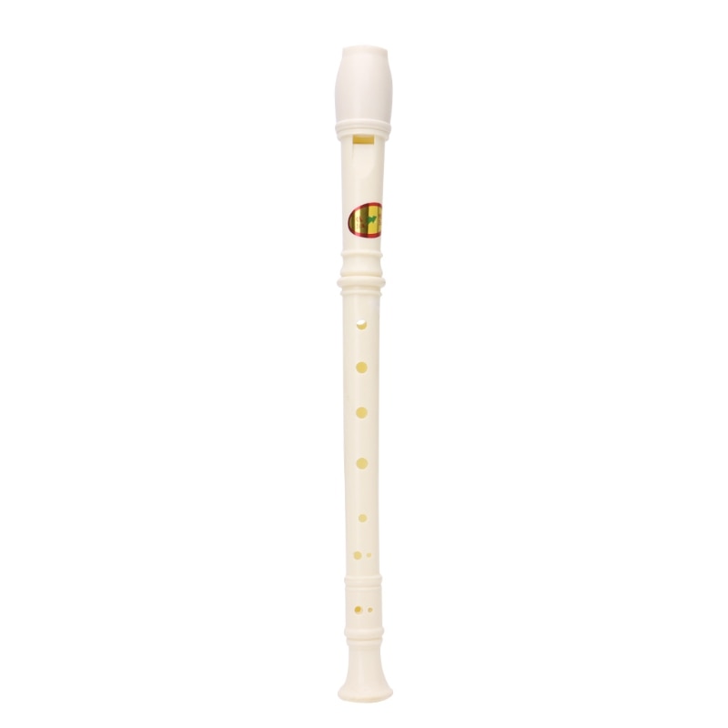 Plastic Instrument Musical Soprano Recorder Long Flute 8 Holes