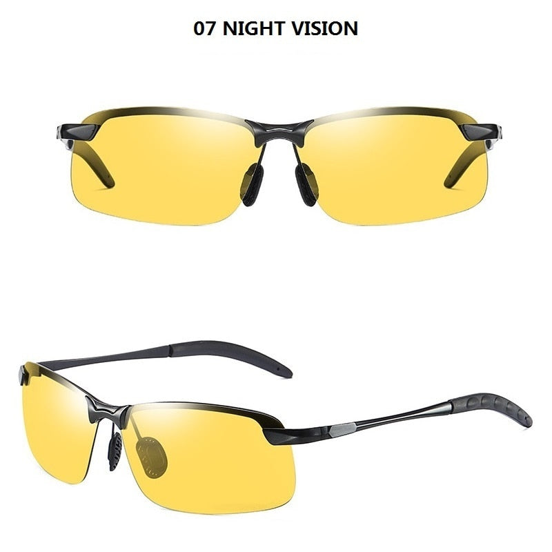 New Luxury Polarized Sunglasses For Men Women Vintage Driving Metal Men&#39;s Sun Glasses Designer Shades Man Fishing Goggles UV400