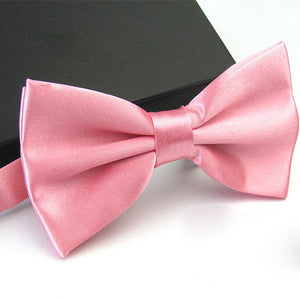 Wedding Men Bowtie Solid Color Business Necktie Boy Bow Tie Male Dress Shirt Ties For Men Butterfly Ties For Men High Quality