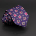 Novelty Ties Men&#39;s Formal 7cm Soft Silk Necktie Paisley Floral Dots Business Wedding Neck Tie Gravatas Daily Wear Accessory Gift