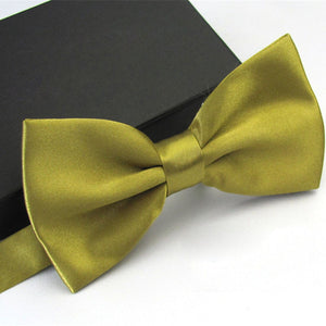 Wedding Men Bowtie Solid Color Business Necktie Boy Bow Tie Male Dress Shirt Ties For Men Butterfly Ties For Men High Quality