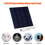 USB Solar Panel Study Silicon Battery Charger Outdoor Travel USB Polysilicon DIY Solar Panel for Light Mobile Phone Battery