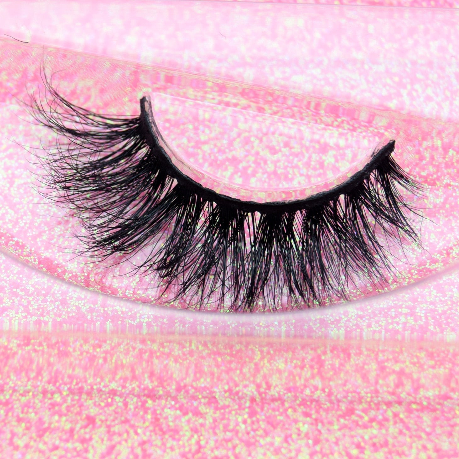 3D Real Mink False Eyelash Strip Mink Lashes Thick Fake False Eyelashes Makeup Beauty Handmade 100% Glitter Packing D101