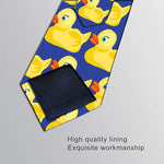 Men&#39;s Yellow Rubber Duck Tie 3D Printed Necktie From Hot TV Show How I Met Your Mother Men Gifts Business Suit Ties Neckwear