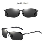 New Luxury Polarized Sunglasses For Men Women Vintage Driving Metal Men&#39;s Sun Glasses Designer Shades Man Fishing Goggles UV400