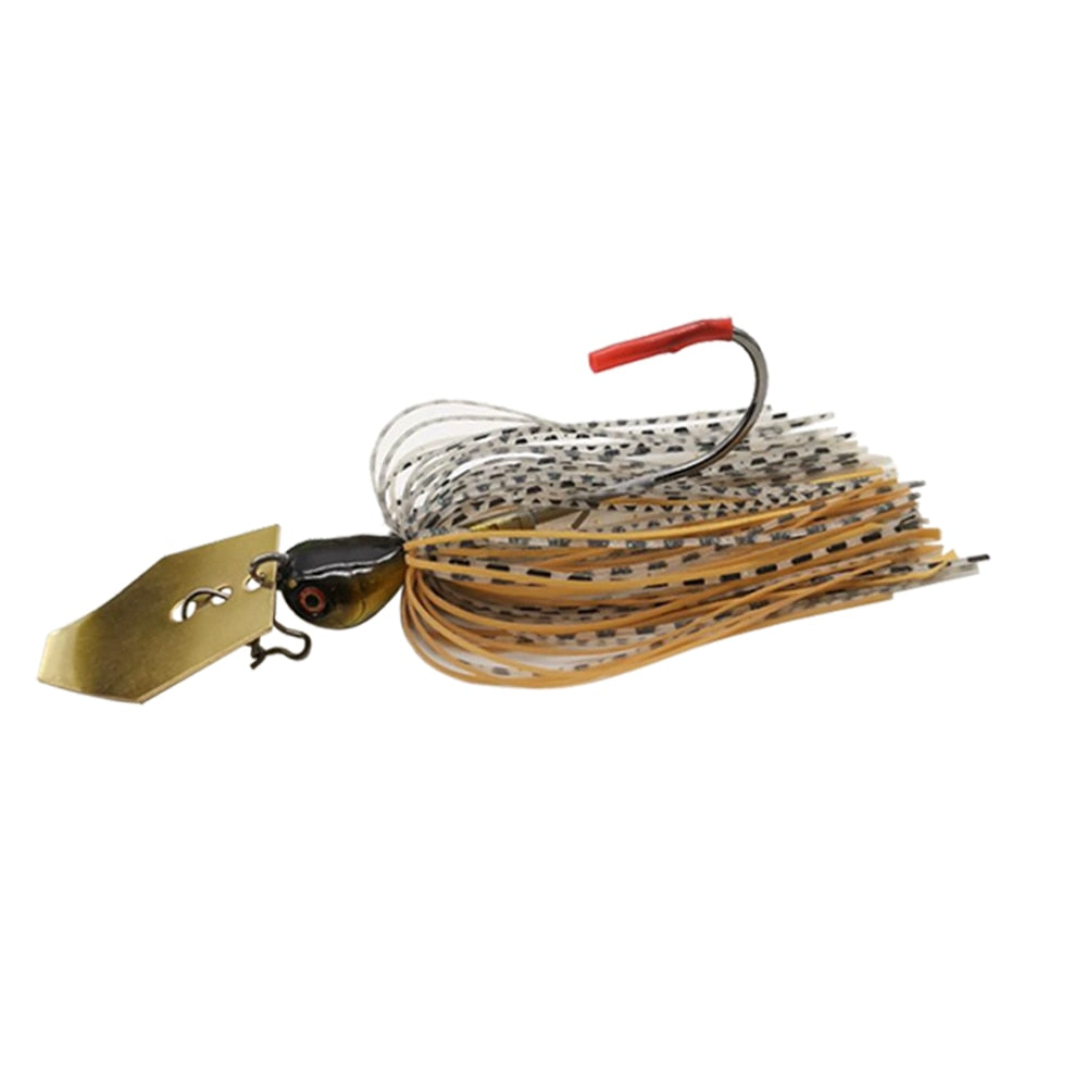 Mycena 14G/18G fishing lure Chatter bait spinner bait  Blade Jig Dancer Buzzbait wobbler chatterbait for bass pike walleye fish