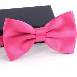 Wedding Men Bowtie Solid Color Business Necktie Boy Bow Tie Male Dress Shirt Ties For Men Butterfly Ties For Men High Quality