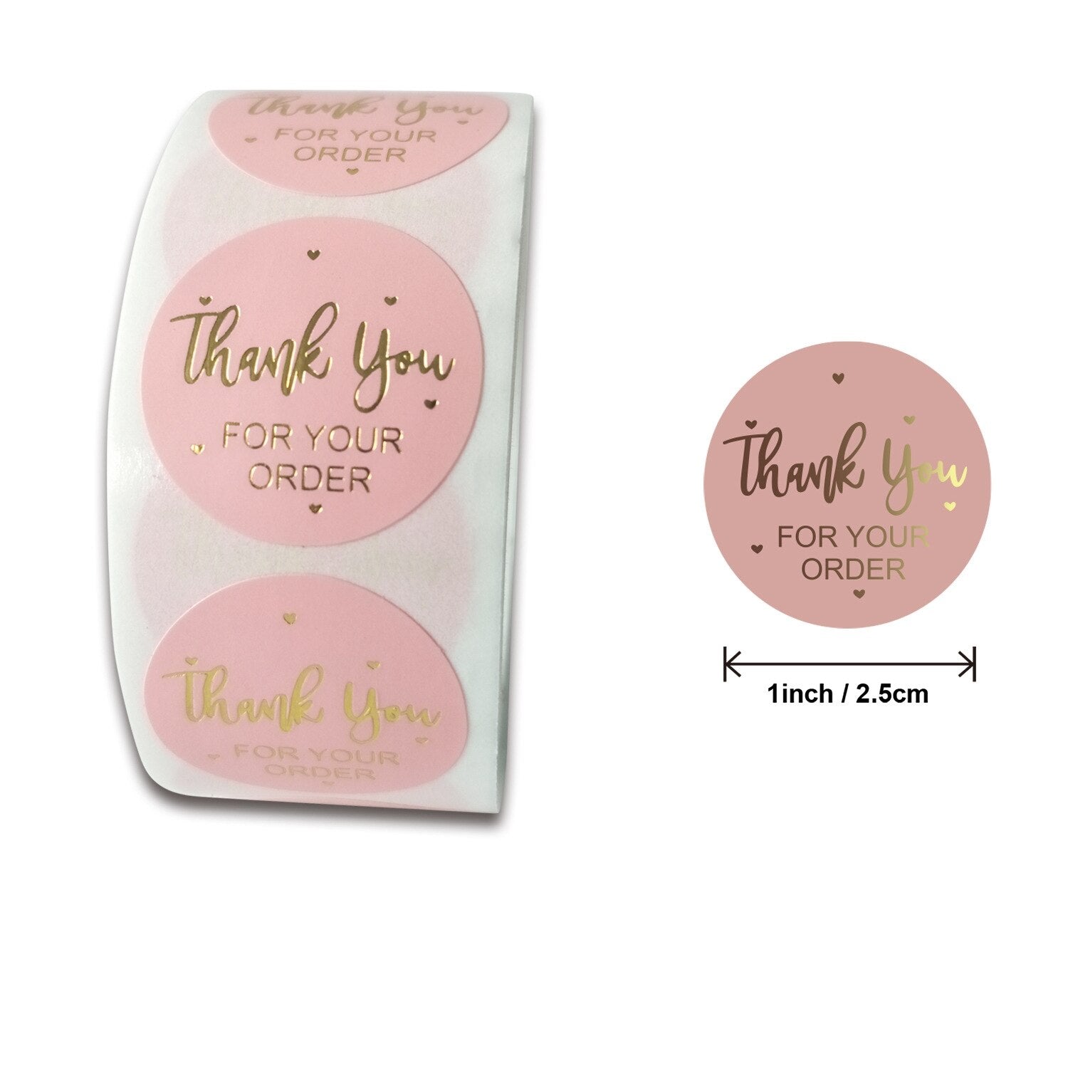 500pcs Party Round Thank You Stickers Envelope Seal Labels Gift Packaging decor Birthday Party Scrapbooking Stationery Sticker