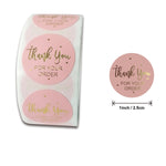 500pcs Party Round Thank You Stickers Envelope Seal Labels Gift Packaging decor Birthday Party Scrapbooking Stationery Sticker