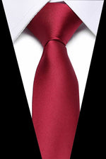 Luxury Wedding Ties 7.5cm Men&#39;s Classic Tie Silk Jacquard Woven Tie Set Business Necktie Accessories Men Necktie