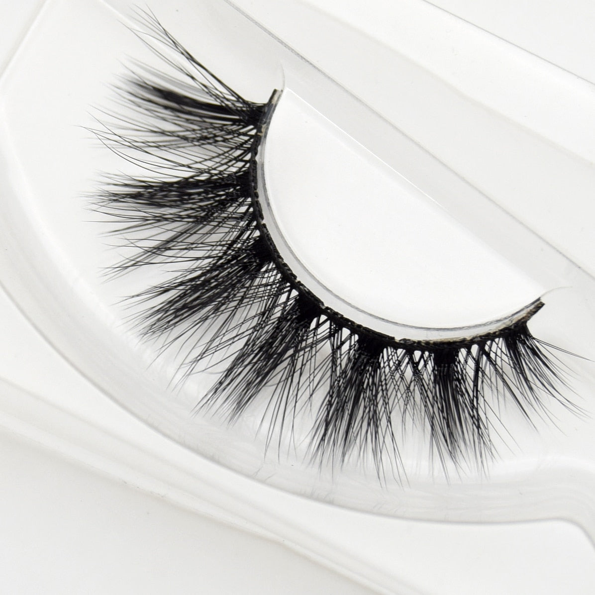 3D Real Mink False Eyelash Strip Mink Lashes Thick Fake False Eyelashes Makeup Beauty Handmade 100% Glitter Packing D101