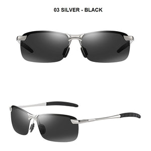 New Luxury Polarized Sunglasses For Men Women Vintage Driving Metal Men&#39;s Sun Glasses Designer Shades Man Fishing Goggles UV400