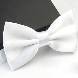 Wedding Men Bowtie Solid Color Business Necktie Boy Bow Tie Male Dress Shirt Ties For Men Butterfly Ties For Men High Quality