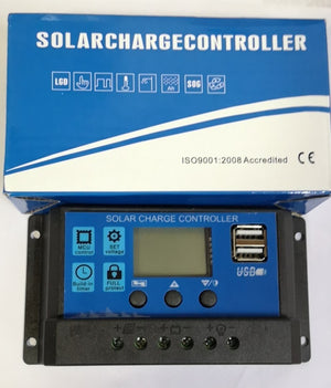 Good Quality 12/24V 10A20A30A Popular and Cheap PWM type Solar Charge Controller