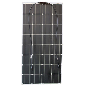 100w 200w flexible solar panel with 10A/20A solar regulator cable for 12v battery charger home roof